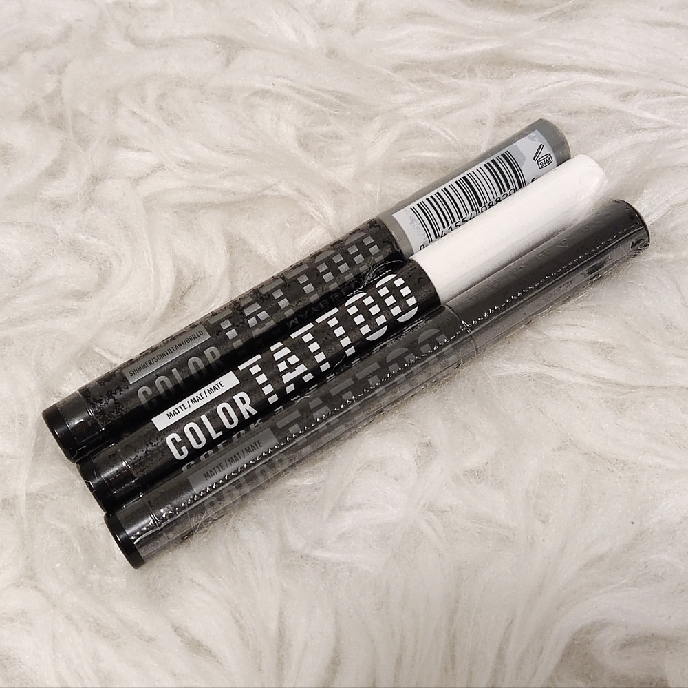 Maybelline color tattoo longwear multiuse eyeshadow stix bundle of 3